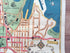 c.1957 Guide map of the City of Sydney including King's Cross. Pictorial Map by The N.S.W. Government Tourist Bureau, Australia