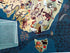 Rare c.1940-1950 George Santos, Decorative Animals, Fauna of Australia Pictorial Map. Published by Shell Oil