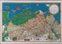 1927 Pictorial Map of the City of Hobart. Published by the Illustrated Tasmanian Mail. Hobart City Map, Tasmania