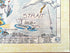 1996 South Gippsland, State of Victoria, Australia Pictorial Tourist Map Poster by David Clarke. Wilsons Promontory, Phillip & French Island