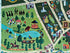 c.1950 The Daily Telegraph Picture Map of London by Vale Studios Ltd. Publisher - Geographia Ltd. Pictorial Map poster.