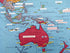 1945 Date Events War Pictorial Map by Stanley Turner. 14th Edition