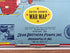 1945 Date Events War Pictorial Map by Stanley Turner. 14th Edition