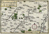 1634 Nicolas Tassin Map Saint Quentin, Ribemont, Vermand, Aisne, Picardy, France Antique
