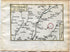 1634 Nicolas Tassin Map Chalons en Champagne, Marne, Champagne Ardenne, France Antique