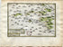 1634 Nicolas Tassin Map Montigny le Roy, Val de Meuse, Nogent, Haute Marne, Champagne Ardenne France Antique