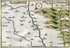 1634 Nicolas Tassin Map Rethel, Attigny, Barby, Ardennes, Champagne Ardenne, France Antique