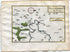 1634 Nicolas Tassin Map Toul, Domgermain, Maron, Aingeray, Meurthe et Moselle, Lorraine, France Antique