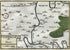 1634 Nicolas Tassin Map Meaux, Trilport, Villenoy, Seine et Marne, Ile de France, Antique
