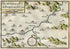 1634 Nicolas Tassin Map Roquecourbe, Castres, Saix, Lacrouzette, Vabre, Tarn, Midi Pyrenees, France Antique