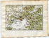 1634 Nicolas Tassin Map Realmont, Lombers, Montdragon, Lamillarie, Tarn, Midi Pyrenees, France Antique