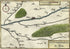 1634 Nicolas Tassin Map Blois, Vineuil, Cellettes, Suevres, Bracieux, Loir et Cher, Centre, France Antique