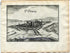 1634 Nicolas Tassin View Saint-Dizier, Haute-Marne, Champagne-Ardenne, France Antique Carte