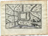 1634 Nicolas Tassin Map Villefranche, Meuse, Lorraine, France Antique Carte