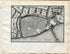 1634 Nicolas Tassin Map Pont-Saint-Esprit, Gard, Languedoc-Roussillon France Antique Carte